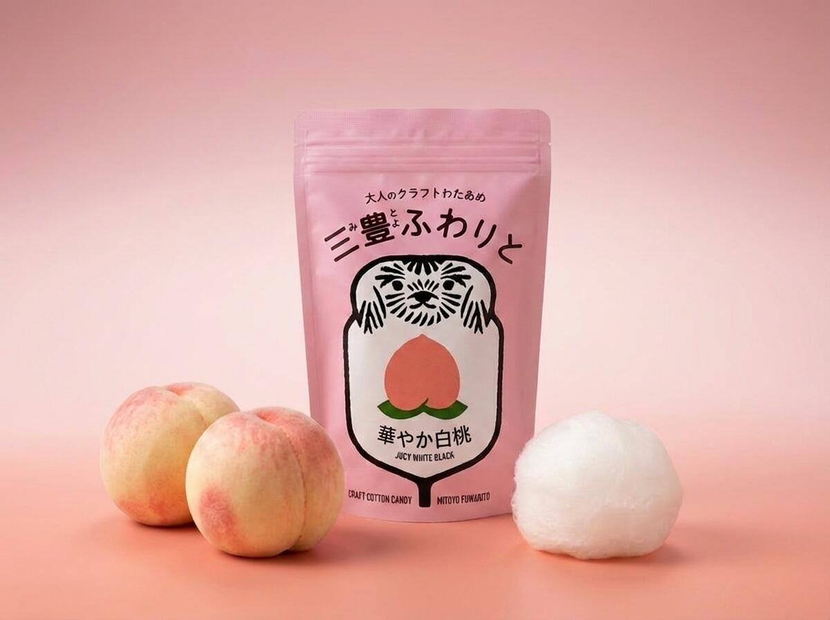 【三豊ふわりと】華やか白桃（レギュラーパック）3個入り