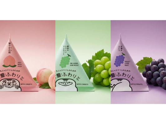 【三豊ふわりと】テトラ・華やか香りセット（桃・マスカット・ぶどう）12個入り